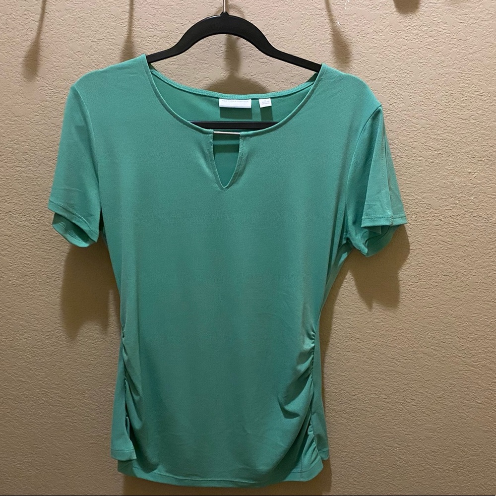 Mint Green New York & Company Blouse